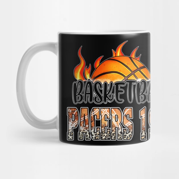 Classic Basketball Design Pacers Personalized Proud Name by Frozen Jack monster